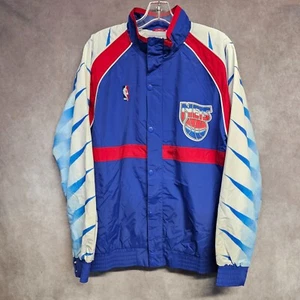 NWT Authentic Mitchell & Ness New Jersey Nets Pre Game Warm Up Jacket L 44 $225 - Picture 1 of 12