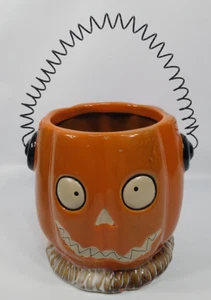 Yankee Candle 2020 Boney Bunch Buzz Asylum Jar Candle Holder Candy Dish Pumpkin - Imagen 1 de 9