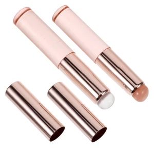 2 Pcs Nail Art Blending Tools Design Brushes Silicone Powder Applicator - Picture 1 of 12
