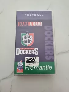NAME A GAME AFL FREMANTLE DOCKERS Def WEST COAST EAGLES 99-R16H | VGC - Picture 1 of 7