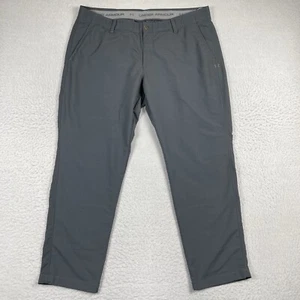 Under Armour Hose Herren 40x30 grau Performance Golf Pendeln Arbeit (eigentlich 40x28) - Bild 1 von 16