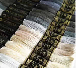 35 New colour cross stitch threads - like DMC All No.s 01-35 - UK Stockist - Picture 1 of 3