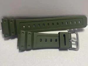 Casio Original Watchband DW-5610 Military Green. G-Shock Strap. Band. - Picture 1 of 4