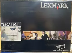 New Lexmark T650A41G Black Toner Cartridge for T650, 652, 654, 656 - Fast Ship - Picture 1 of 6
