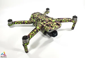 DJI MAVIC AIR 2 - SKIN - DESIGN: GREEN FLASH - Folie / Wrap / Decal - Picture 1 of 10