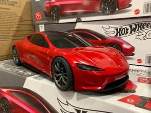 2023 Hot Wheels Tesla Roadster 1:10 RC Car - Mattel Factory Sealed! Great Gift! - Picture 1 of 8