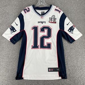Tom Brady Jersey Small New England Patriots On Field Super Bowl 51 LII NFL Mens