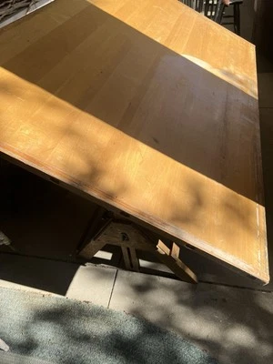 Huge Vintage HAMILTON Two Rivers Wisconsin drafting table - Mid Century 1950's - Image 1 of 4