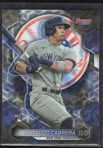 2023 Bowman's Best #53 Oswaldo Cabrera New York Yankees - Picture 1 of 2