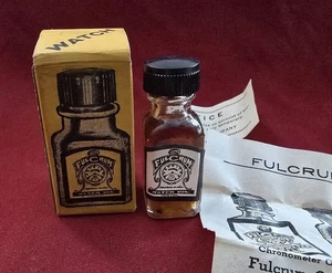 Patrimonio del relojero raro N.O.S. Botella de Aceite Pulsera "Fulcrum's (Reloj Pulsera) - Imagen 1 de 6