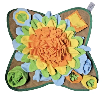 Snuffle Mat for Dogs Pet Treats Feeding Mat Dog Puzzle Toys Snuffle, With Bag - Image 1 of 2