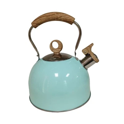 Whistling Tea Kettle Ergonomic Handle Food Grade Stainless Steel Tea Pots for - Image 1 of 4