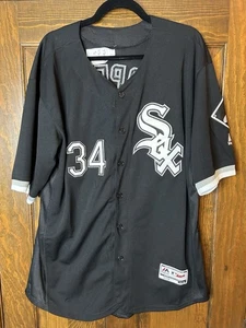Chicago White Sox Majestic Baseball Black Jersey Kopech #34 Mens Size XL - Picture 1 of 4
