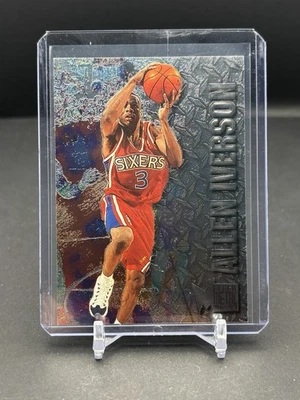 Baloncesto Fleer Metal 1997 '96-'97 #201 Allen Iverson Philadelphia 76ers Foto 1 de 2