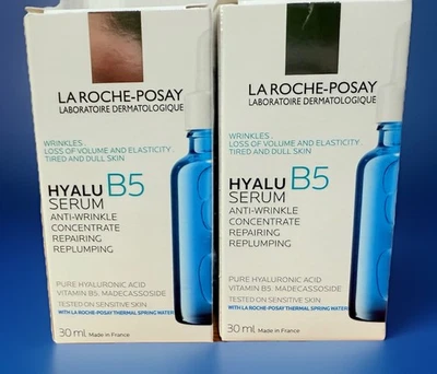 2 Упаковки LA ROCHE-POSAY HYALU B5 глаз сыворотка новый! 30 мл X2 - Изображение 1 из 4