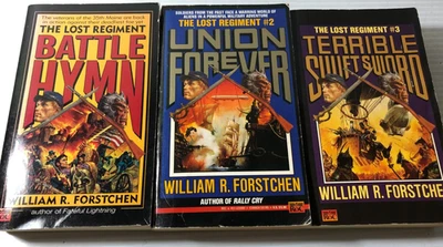 b William Forstchen THE LOST REGIMENT Series 1-3 ROC First Printings 1990's - Image 1 of 4