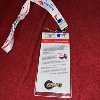 2005 World Series Bank of America Lanyard FREE SHIPPING!!! - Image 1 of 2