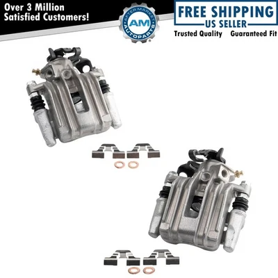 Новый суппорт заднего тормоза в сборе с кронштейном и парой оборудования для VW Audi - Изображение 1 из 4