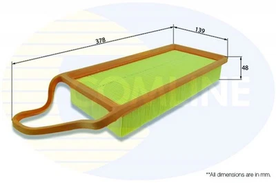ENGINE AIR FILTER AIR ELEMENT FOR PEUGEOT 107 1.4 L COMLINE - Image 1 of 4