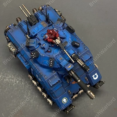 Primaris Repulsor Executioner Space Marines Ultramarines Warhammer40K Propainted - Imagem 1 de 4