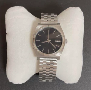Nixon Men's 100m Waterproof A045 Time Teller Watch Black Good Condition F/S - Picture 1 of 4