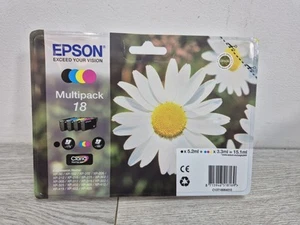 Original Epson 18 Daisy Multipack C/M/Y/K Tintenpatronen versiegelt unbenutzt 👌 - Bild 1 von 4