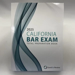 2025 California Bar Exam Total Preparation Book California Bar Tutors Paperback - Bild 1 von 11