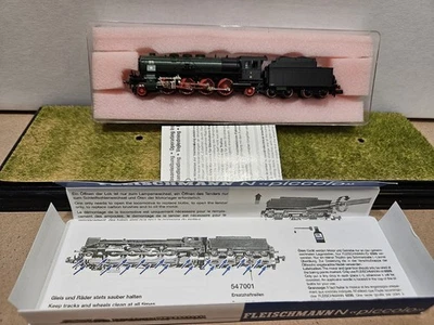 VINTAGE FLEISCHMANN N-SCALE #7824 KPEV EP: 1 P10 2810 (2-8-2) LOCO LN/OB;1997/98 - Image 1 of 4