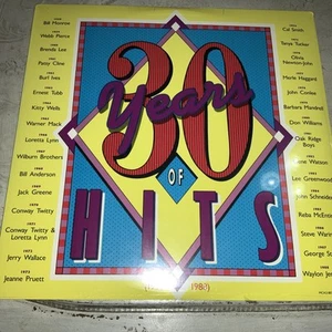 30 Years of Hits LP MCA Records 1988 Country  2 LP Set MCA2-8025 Sealed - Picture 1 of 2