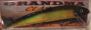13" Señuelo Abuela Clásico Crankbait Musky Lucio del Norte Prisma Dorado Negro G13P-33 - Imagen 1 de 1