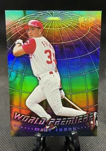1999 Ultra World Premiere #10 Mike Frank - Cincinnati Reds