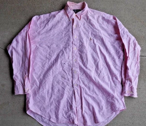 Polo Ralph Lauren Oxford vintage anni 90 con bottoni - Foto 1 di 5
