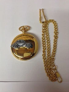 Morris Minor Series 2 (Split Screen "Face Lift") ref164 gold quartz pocket watch - Picture 1 of 1