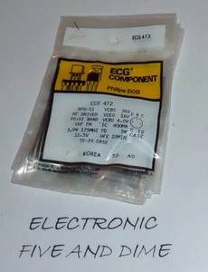 ECG472 T-NPN SI-RF DR & PO 1.8W 1 - Picture 1 of 1
