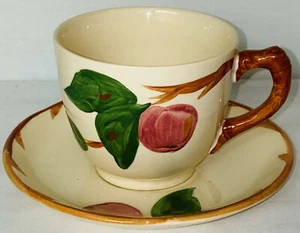 Franciscan APPLE *3" CUP & SAUCER*ENGLAND* - Picture 1 of 2