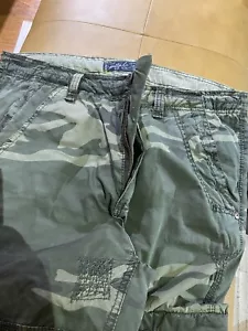 Buffalo”David Bitton” Camo Shorts US Men’s 34 - Picture 1 of 9