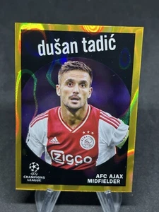 2022-23 Topps Cromo UCC 1959 Dusan Tadic Oro Lava Ajax - Imagen 1 de 2