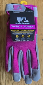Wells Lamont Work & Garden Gloves Synthetic Leather Womens Sm - Picture 1 of 6