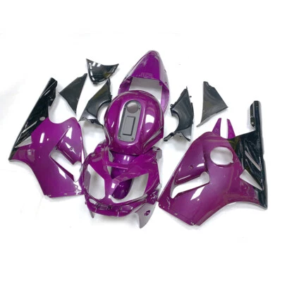 ABS Plastic Purple Black Fairing Kit for 2002-2006 Kawasaki Ninja ZX12R Bodywork Foto 1 de 4