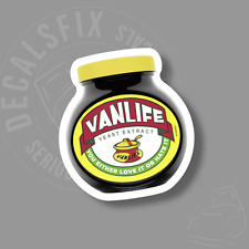 marmite vanlife/MOTORHOME CAMPER VAN CARAVAN / STICKERS /GRAPHIC /