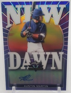2020 Leaf Valiant AUSTIN MARTIN "New Dawn" Purple Auto # 11/25 Autograph RC