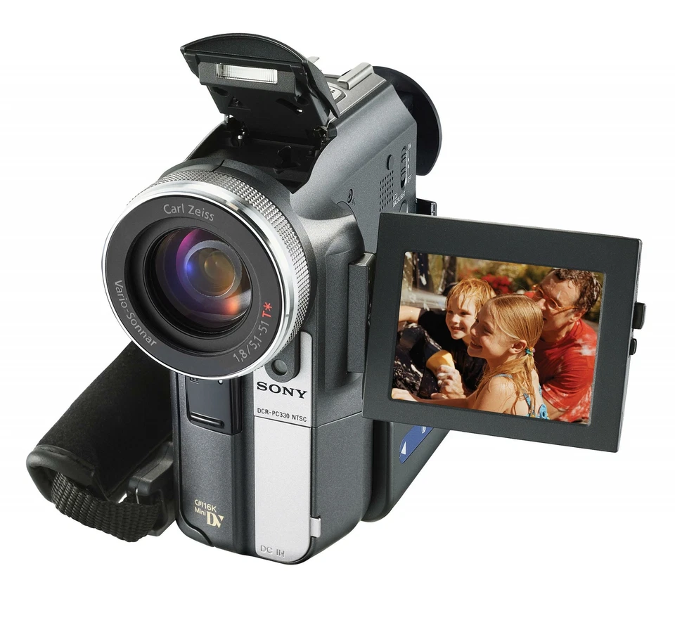 Sony NTSC MiniDV 3.3-Megapixel Handycam Camcorder  - Video Transfer (DCR-PC330) - Image 1 of 1