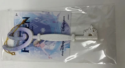 Disney Store Frozen Fan Fest Edición Limitada Coleccionable Llave Adorno Nuevo Foto 1 de 2