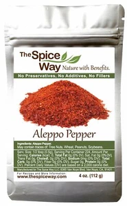 The Spice Way Premium Crushed Aleppo Pepper Flakes 4 oz - Picture 1 of 4