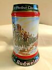1992 Budweiser &quot;A Perfect Christmas&quot; Clydesdales Holiday Beer Stein Mug for sale