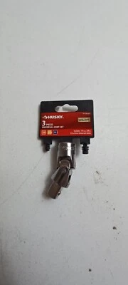 HUSKY 1/4" - 3/8" - 1/2" Drive  Universal Joint Set (1-Piece) PARTS SEE PICS - Image 1 of 4