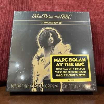 MARC BOLAN T.REX Electric Sevens 2 At BBC | x4 7’’ vinyl BOX SET RSD 2014 SEALED - Image 1 of 4