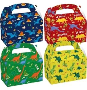 12 Pack Dinosaur Treat Gift Boxes Favor Goodie Birthday Theme Party Decorations - Picture 1 of 7