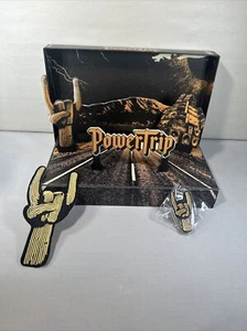 Caja de diorama de festival de música Power Trip 2023 con parche y alfiler - sin pulsera - Imagen 1 de 12