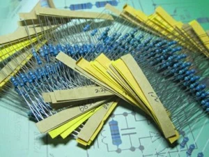 750pcs 1/4W Resistor Assortment 75 Values 1Ω-10MΩ 1% MF Set - Picture 1 of 3
